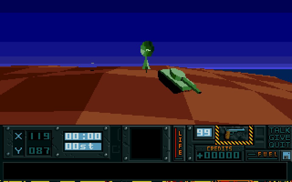 Amiga : Premier radar